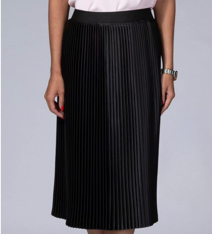 کد:205 دامن پلیسه مشکی