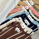 کراپ تاپ زنانه رینگی راه راه کد ۱۰۸۹۱